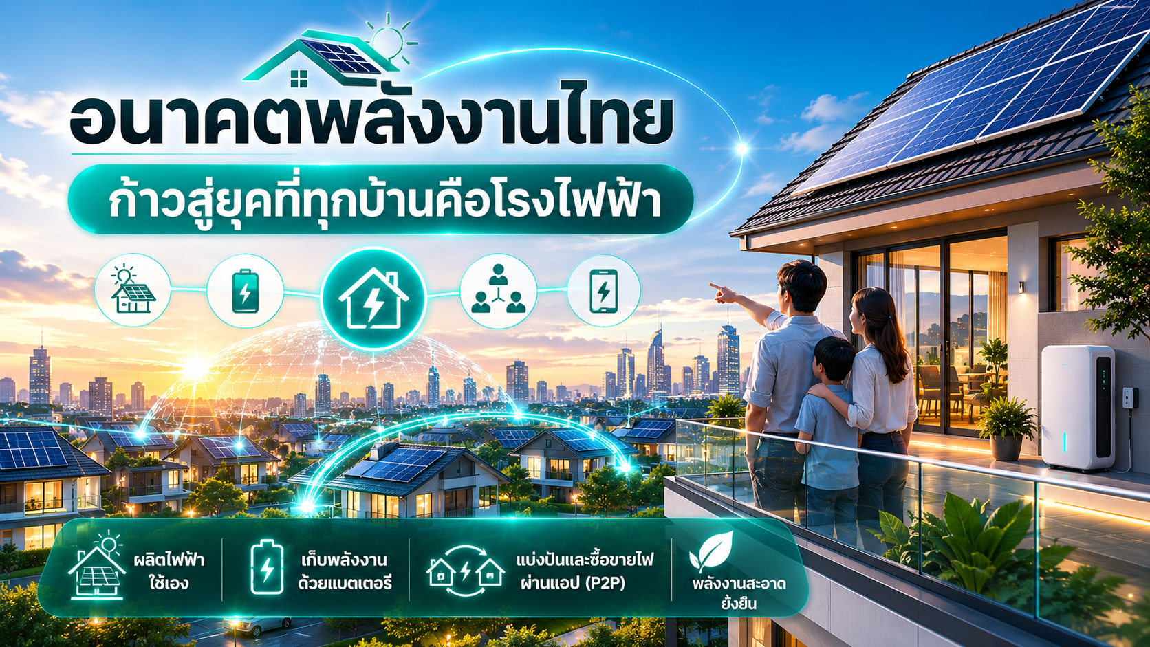 อนาคตพลังงานไทย: ก้าวสู่ยุคที่ทุกบ้านคือโรงไฟฟ้า (Prosumer)